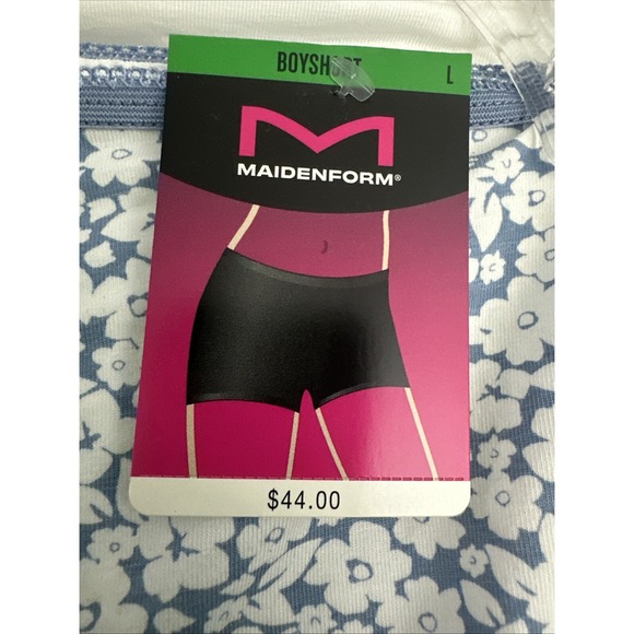 Maidenform Women's Boyshorts Underwear 4 Pack Size Large/L/7 - Picture 8 of 9
